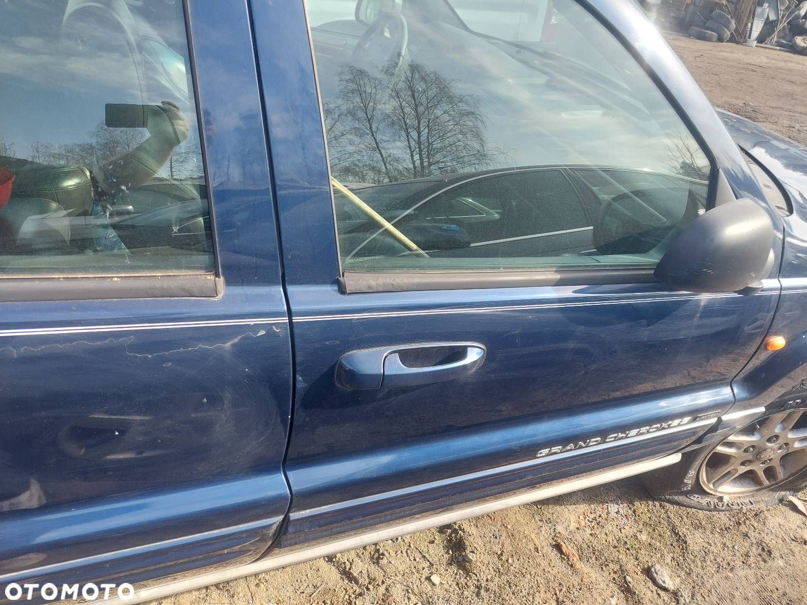 DRZWI KOMPLETNE PRAWY PRZÓD JEEP GRAND CHEROKEE II MHA - 1