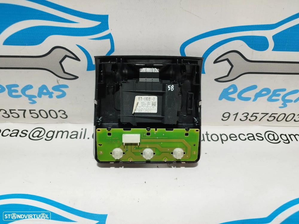 PLAFONIER TRÁS TRASEIRO BMW SÉRIE 1 E87 61319225485 61316956047 61316961449 - 4