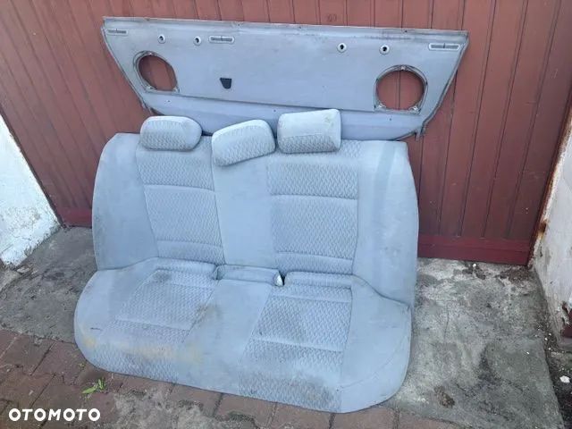 BMW E46 KANAPA PÓŁKA JASNY welur MATERIAŁ siedzenie dół SIEDZISKO OPARCIE zagłówek