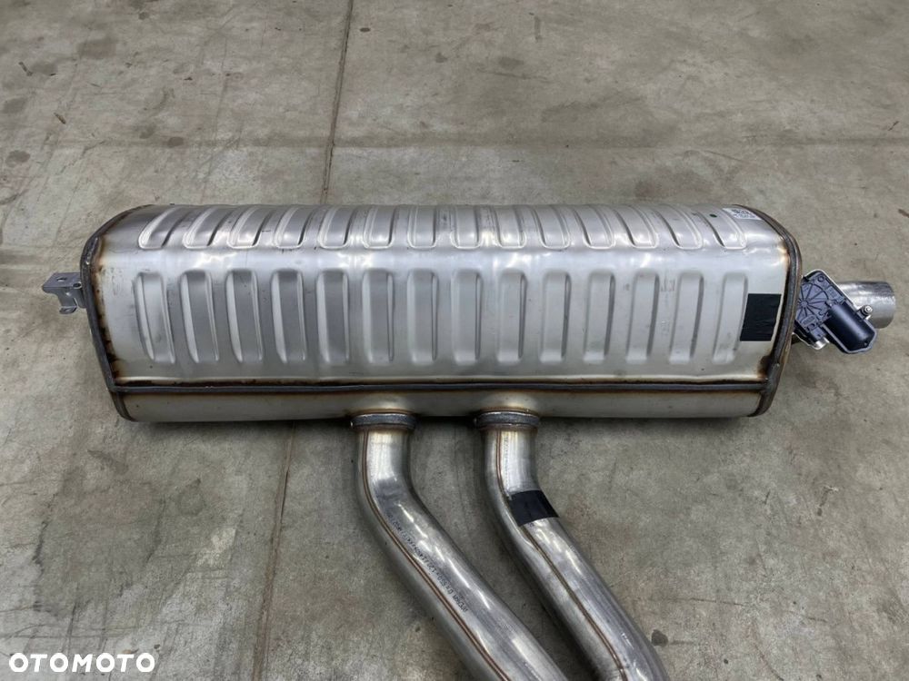 Wydech VW Touareg III Porsche Cayenne III 9y 18r.- tłumik końcowy z przepustnicą 4m4253611m - 10