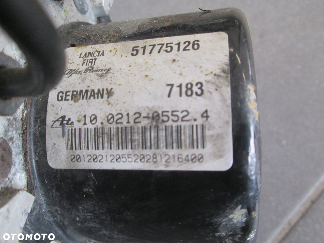 POMPA HAMULCOWA ABS ALFA GIULIETTA 2.0 JTDM - 5