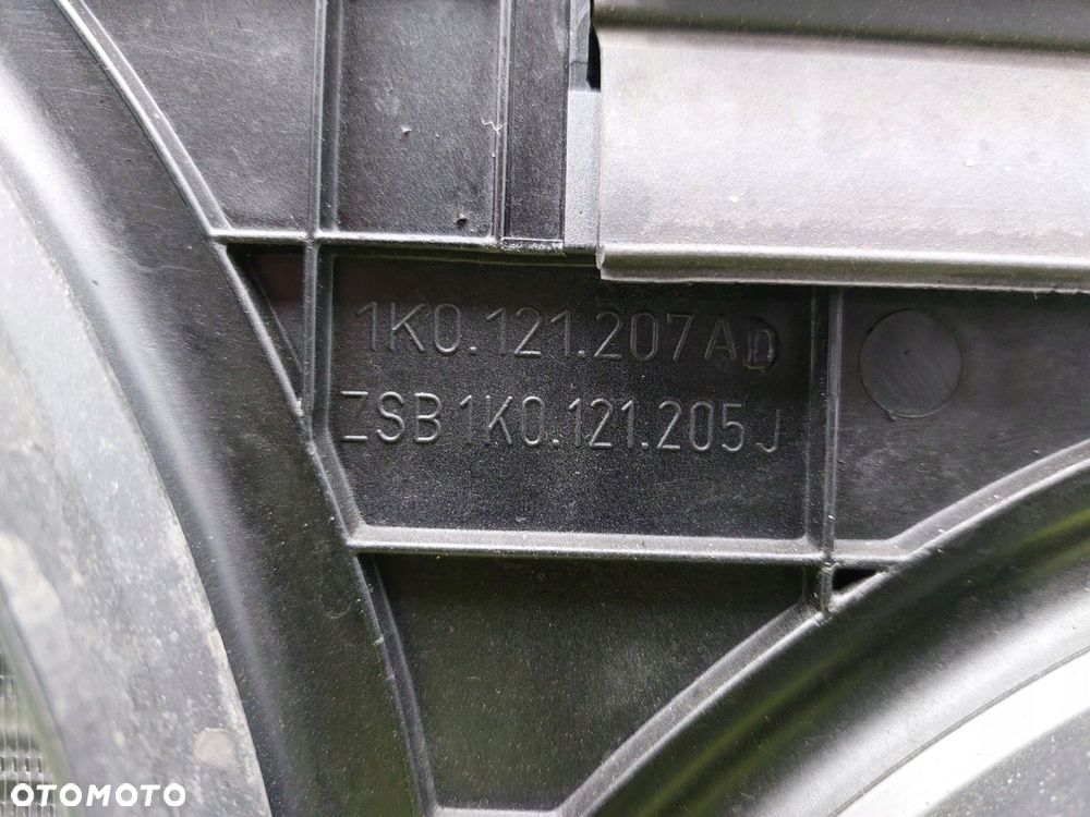 Pas przedni z chłodnicami kompletny VW Passat B6 05-10 2,0 TDI 1K0121207AD - 13
