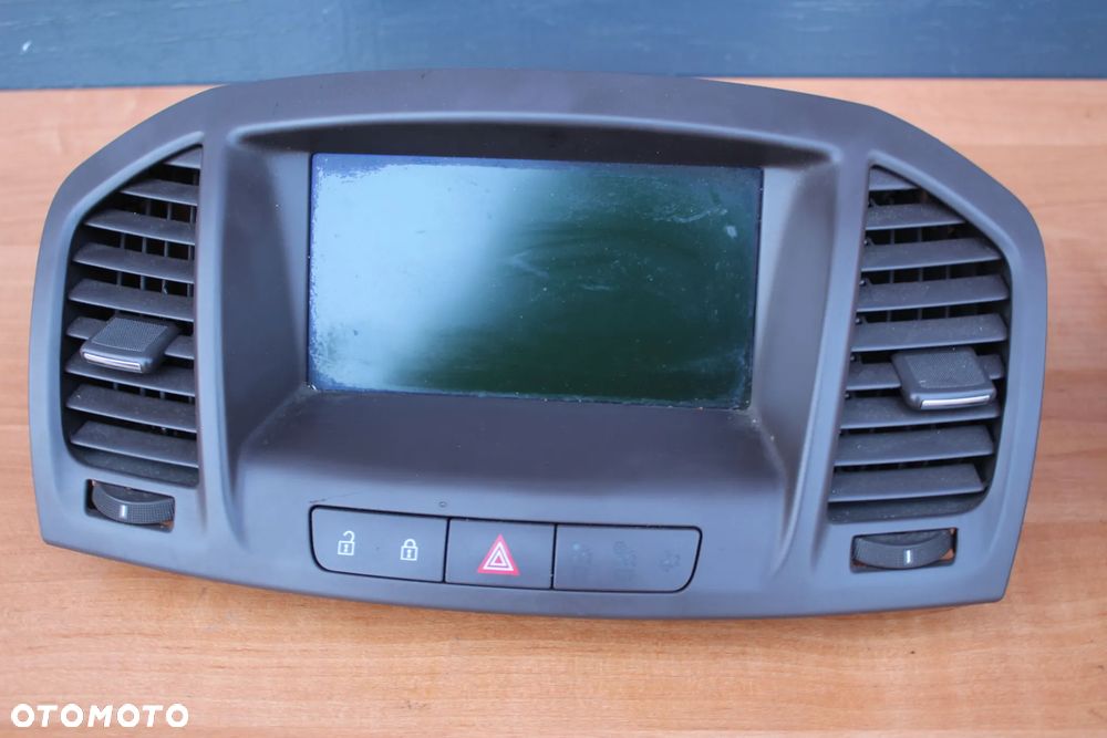 RADIO NAWIGACJA KOLOROWA OPEL INSIGNIA DVD 800 NAVI BRĄZOWY ŚRODEK KOMPLET 13277913 13223793 13505739 13337253 - 9