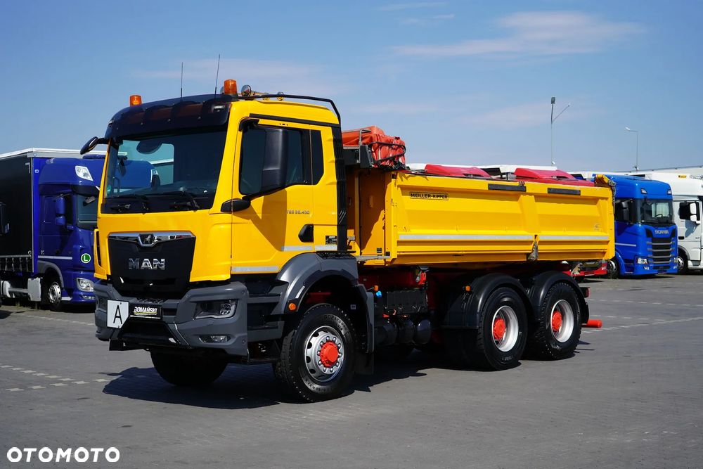 MAN TGS / 26.430 / EURO 6 / WYWROTKA / 6 X 6 / HYDROBURTA - 21