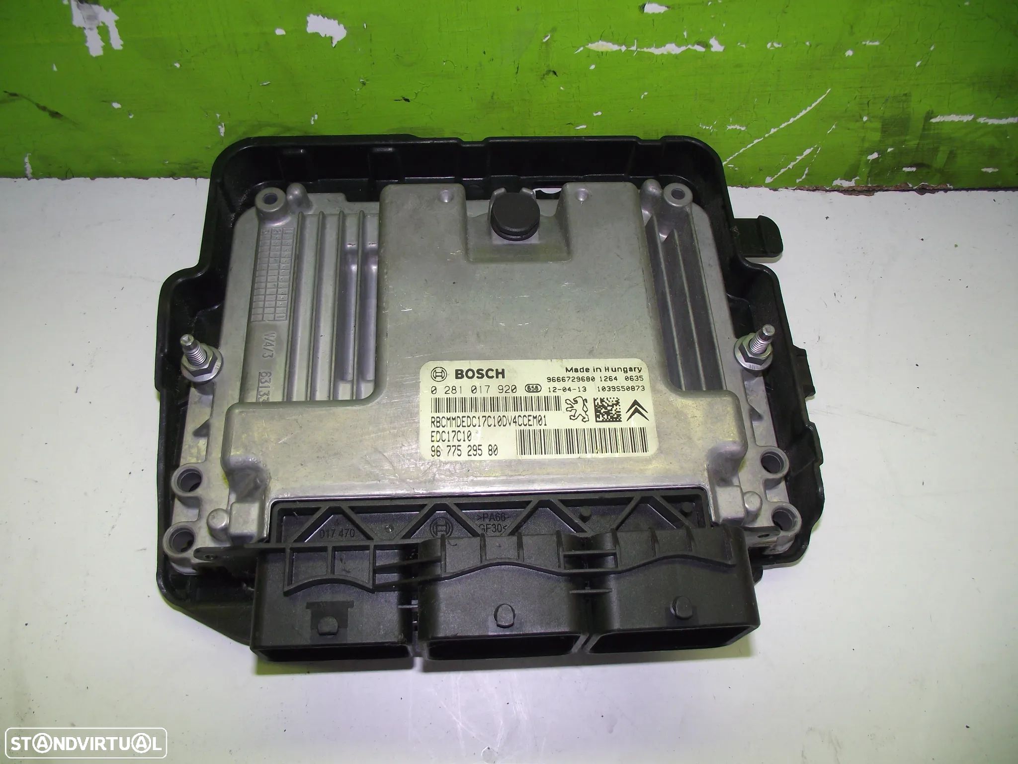 Centralina de Motor Ecu Peugeot 208 1.6 Hdi - 2012 / 2015 - 1