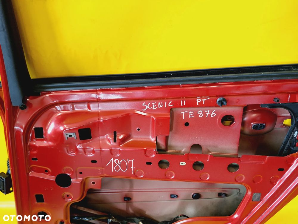 DRZWI PRAWY TYŁ PRAWE TYLNE RENAULT SCENIC II LAK: TE876 NR1807 - 11