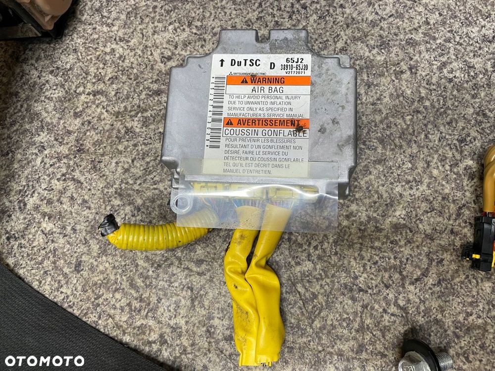 Poduszka kierowcy pasazera Airbag zaslepka pasy modul Grand Vitara 2 II KPL - 7