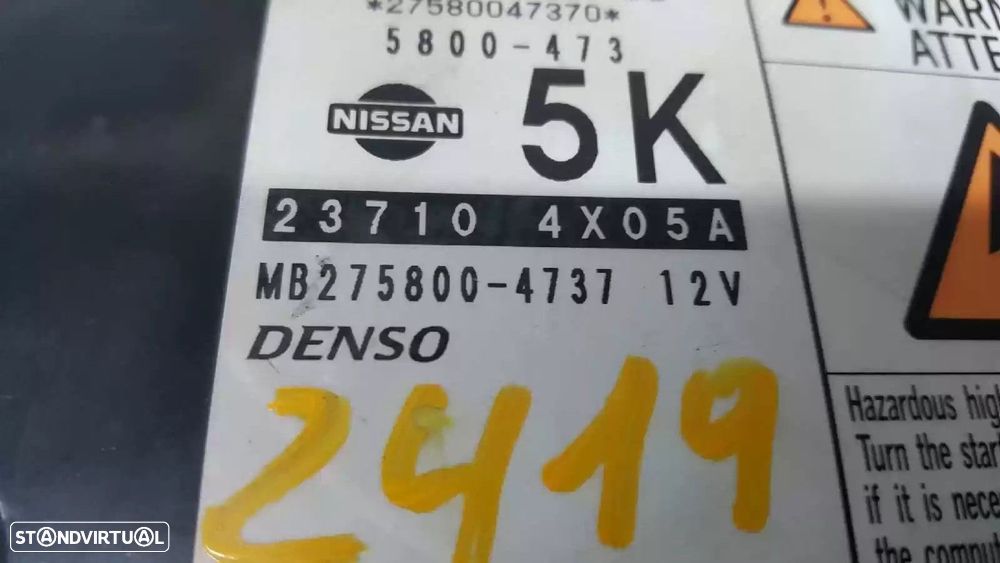 CENTRALINA MOTOR UCE NISSAN PATHFINDER III 2008 -237104X05A - 4