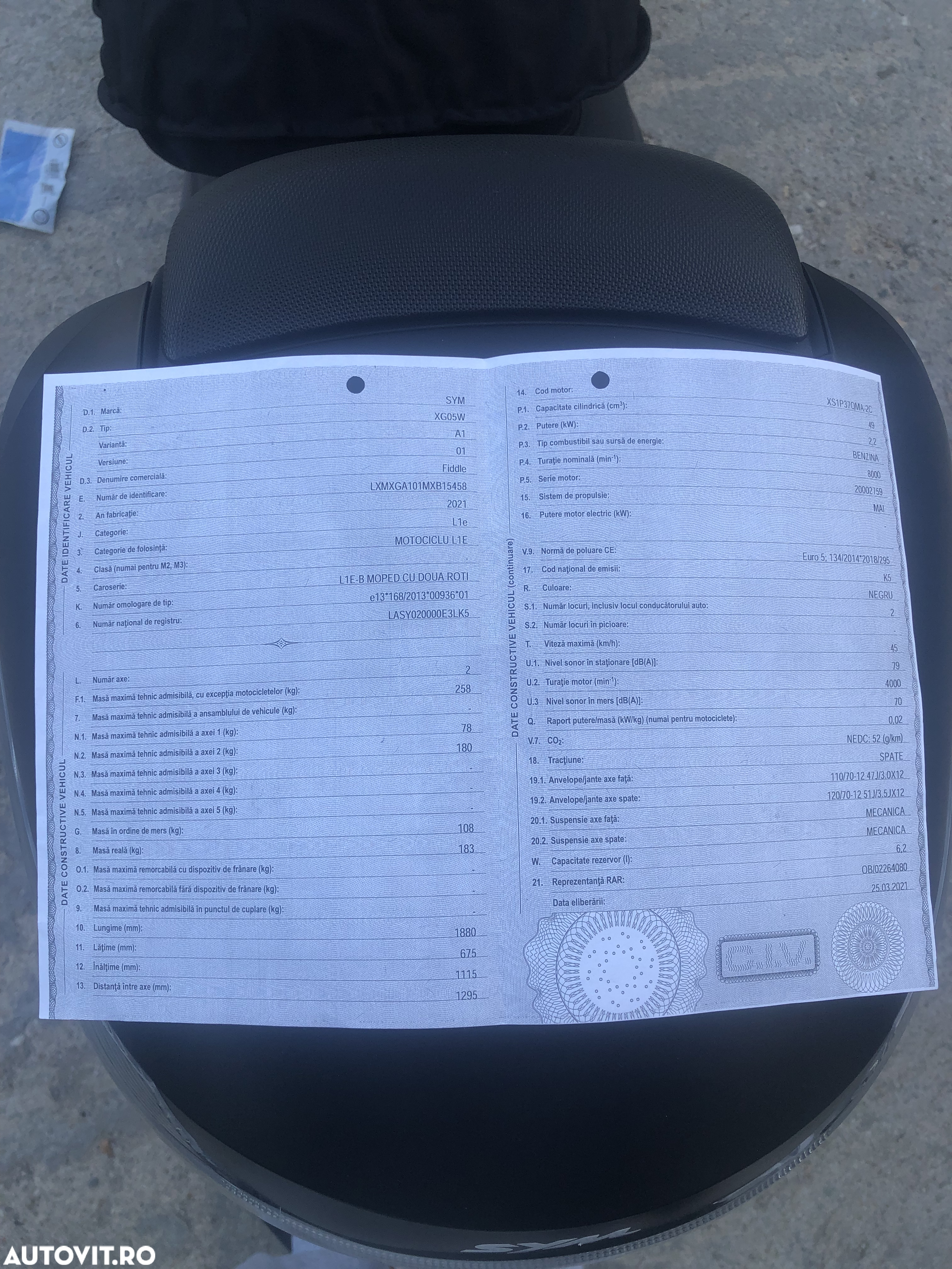 SYM Fiddle II 50 - 11