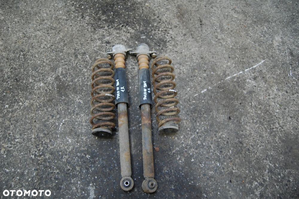 AMORTYZATORY TYŁ TYLNE + SPRĘŻYNY VW POLO IV 9N 1.2 6Q0513025AA SACHS - 2