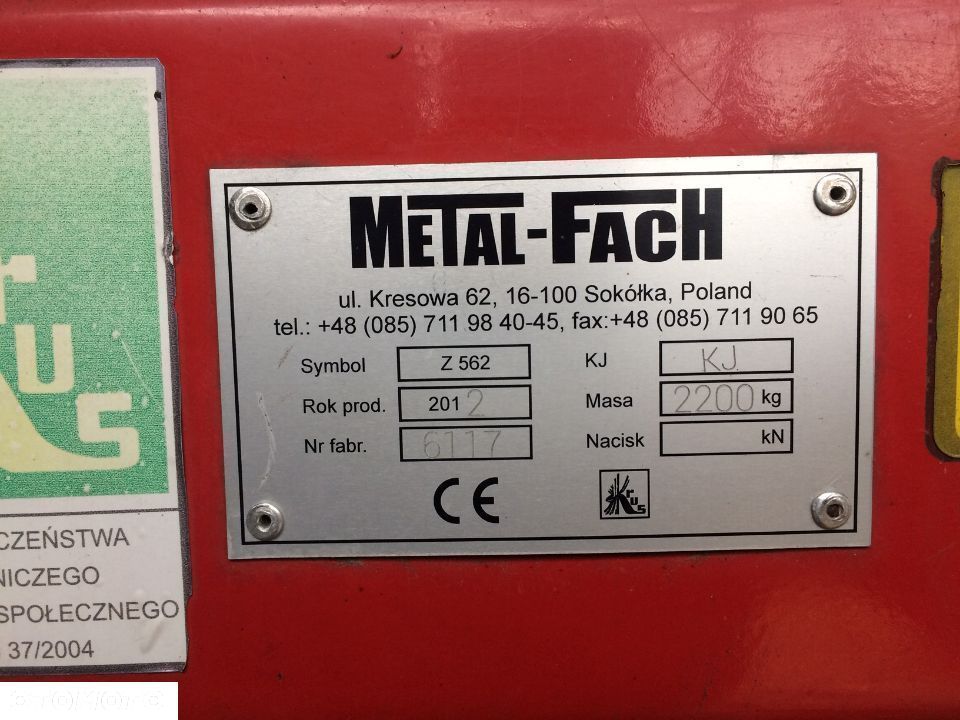 Prasa Sipma Metal Fach 2012 rok Z562 - 3