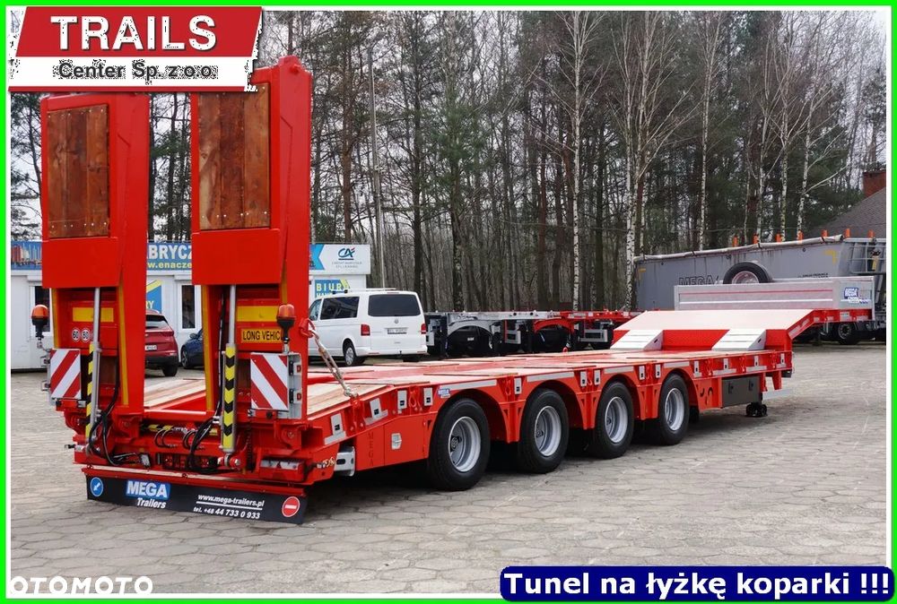 Inny Niskopodwoziowa 56,0 Ton ład. pokład 9,50 m, TUNEL pod koparki !!! - 13