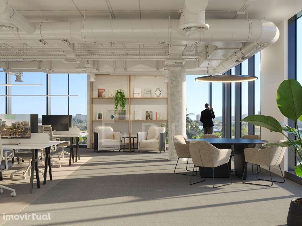 Escritório para arrendar - condomínio Campo Novo, no Lumiar - Grande imagem: 2/15