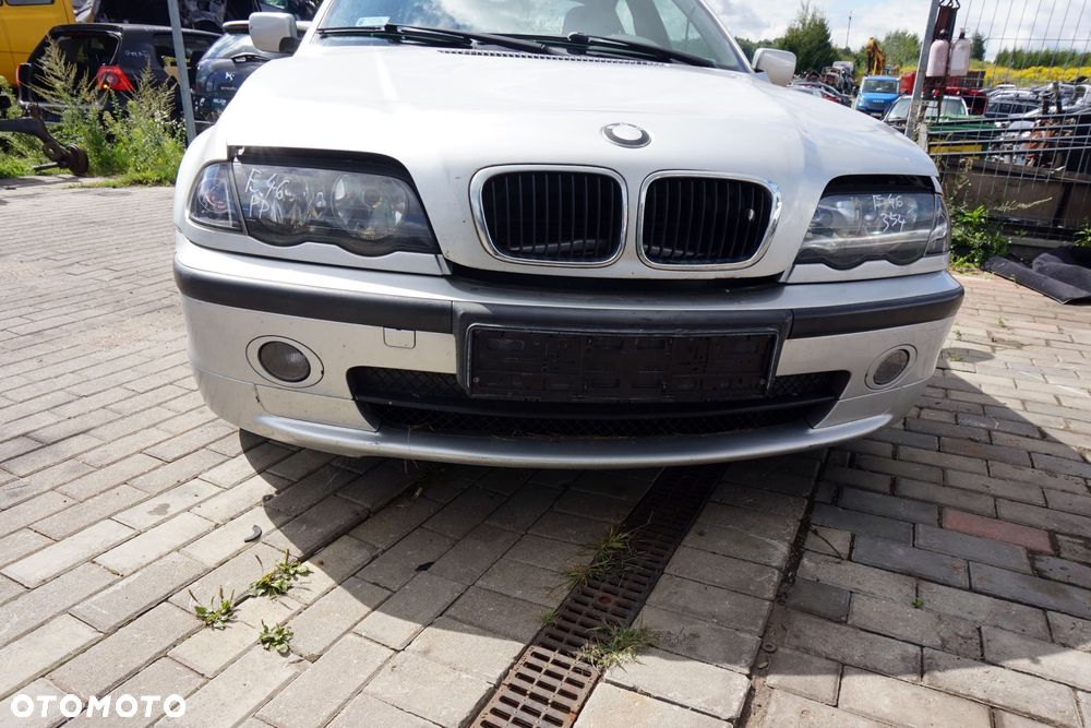 ZDERZAK PRZEDNI 3 E46 354 M TECHNIK POWER SPORT SREBRNY BMW 1998-2002 - 1