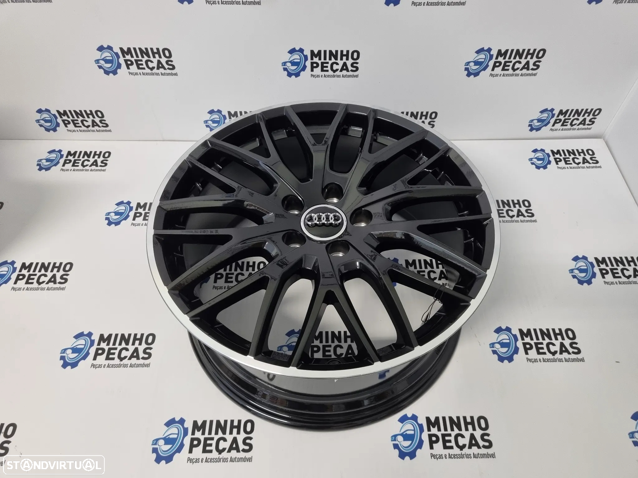 Jantes Audi A4 B9 em 18 Preto Brilho - 7