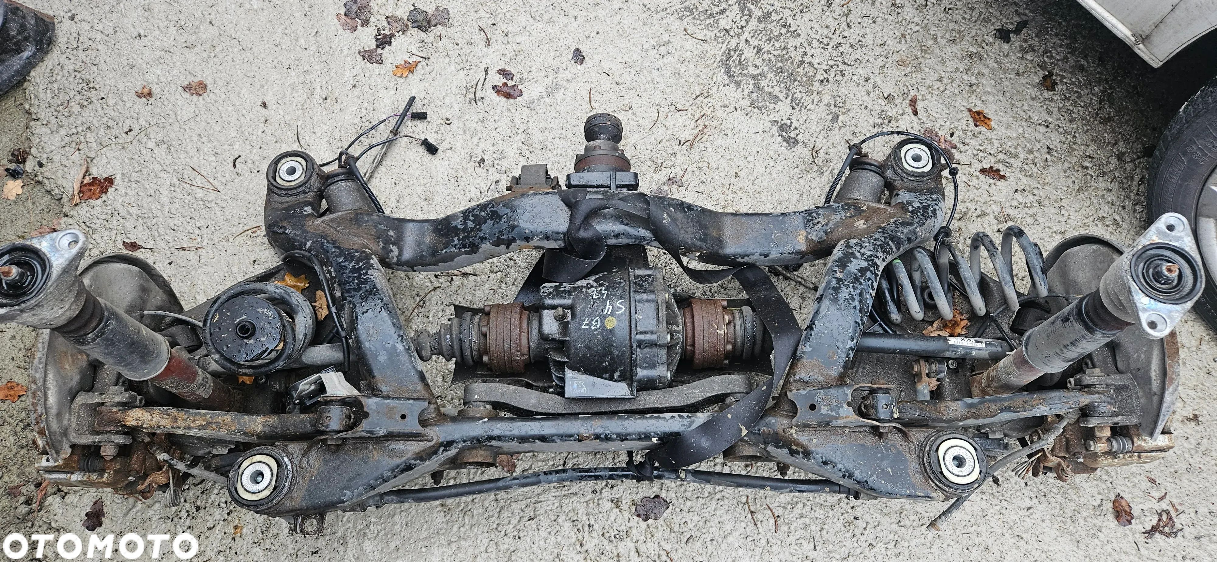 ZAWIESZENIE KOMPLETNE TYŁ WÓZEK AUDI A4 S4 B7 QUATTRO AVANT - 1