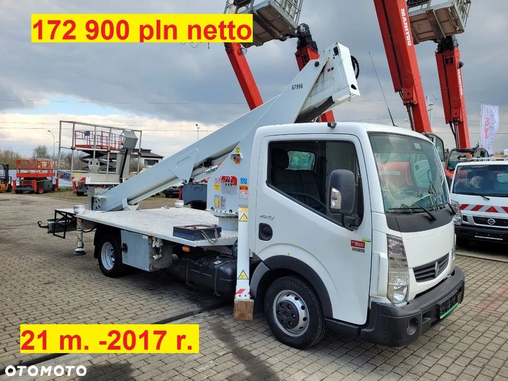 Renault Maxity podnośnik koszowy 26 m 25 m 24 m 22 m 21 m 20 m 18 m - 11