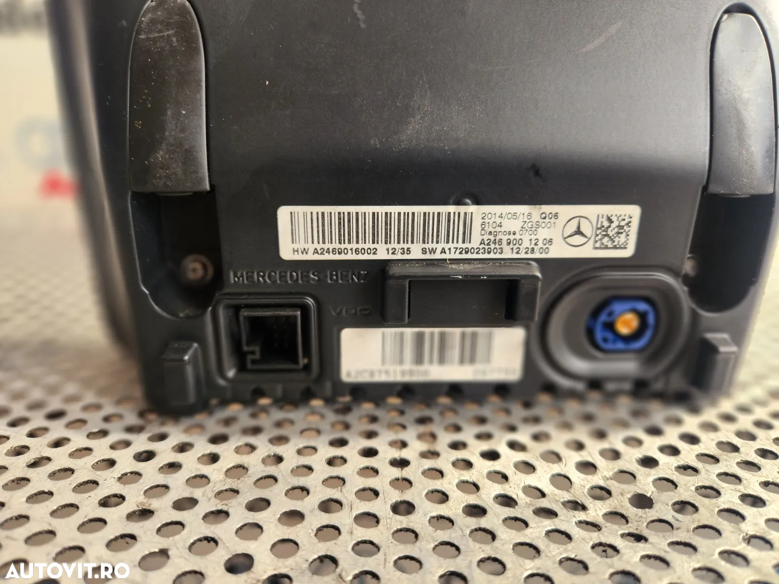 Unitate Modul Display Navigatie Mercedes A Class W176 Gla W156 X156 B Class W246 Cla W117 Cod A2469016002 A2469009612 - Dezmembrari Arad - 11
