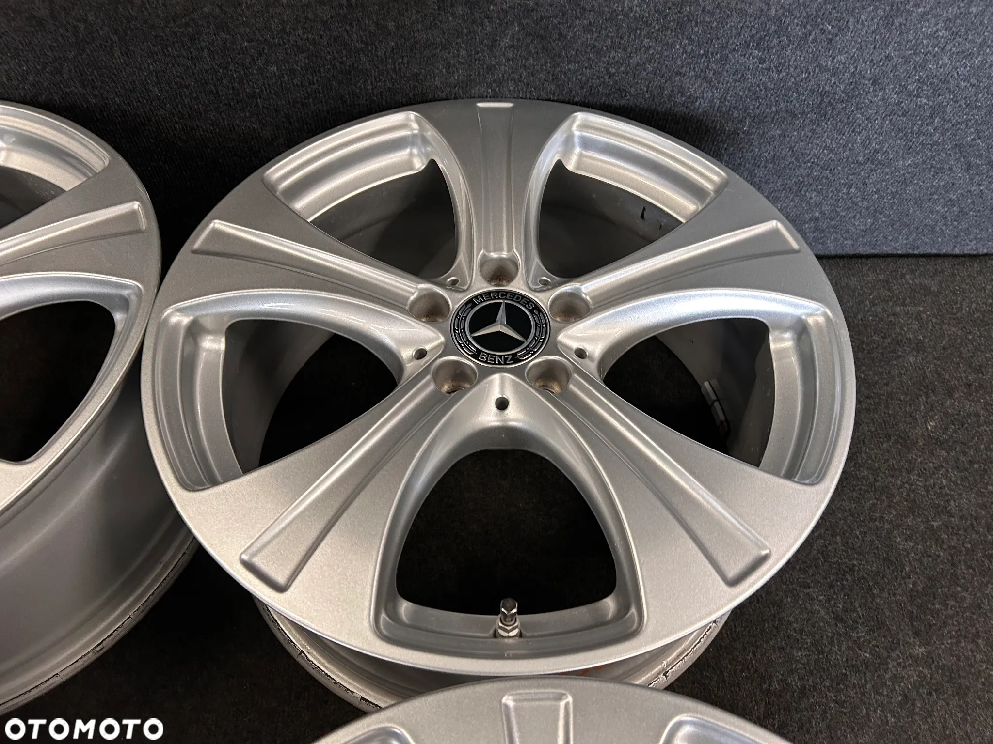Alufelgi Mercedes GLC X253, GLA, C-Klasa W205, E-Klasa W213, W212 18 cali 5x112 4szt. Ładne z czujnikami! - 8