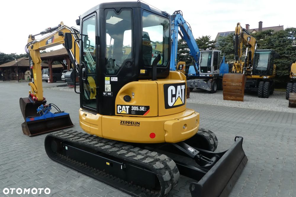Caterpillar 305,5 E2 DWIE ŁYŻKI - 4