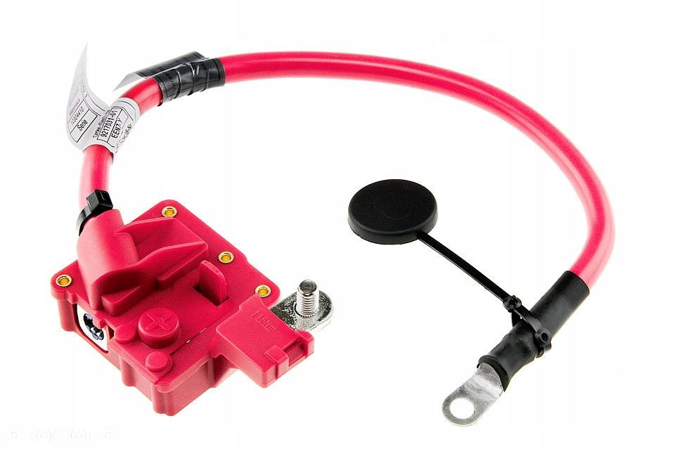 KLEMA PLUSOWA PIROTECHNICZNA AKUMULATORA BEZPIECZNIK BMW 3 61129217031 61126988974 61126938495 - 1