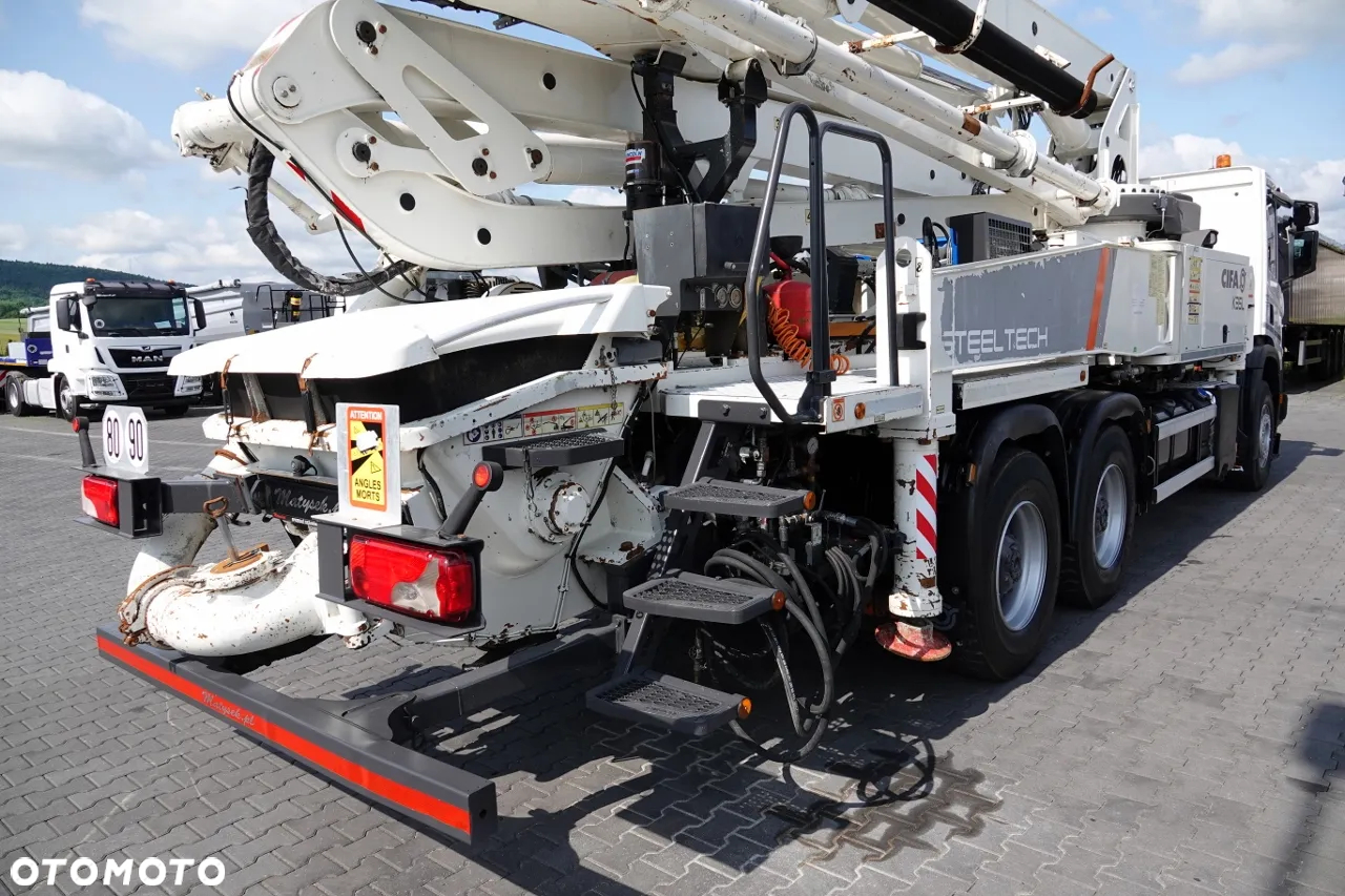 Scania P 450 XT  / 6x4 / POMPA DO BETONU CIFA K35l / 2019 ROK / STEROWANIE RADIOWE / SPROWADZONY - 12