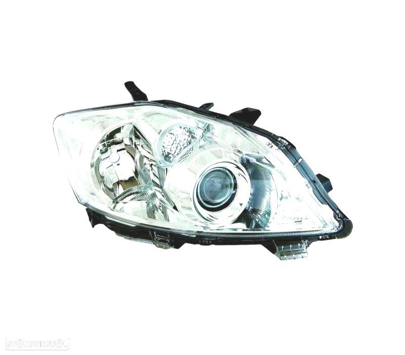 FAROL DIR TOYOTA AURIS 10-13 FUNDO CROMADO - 1
