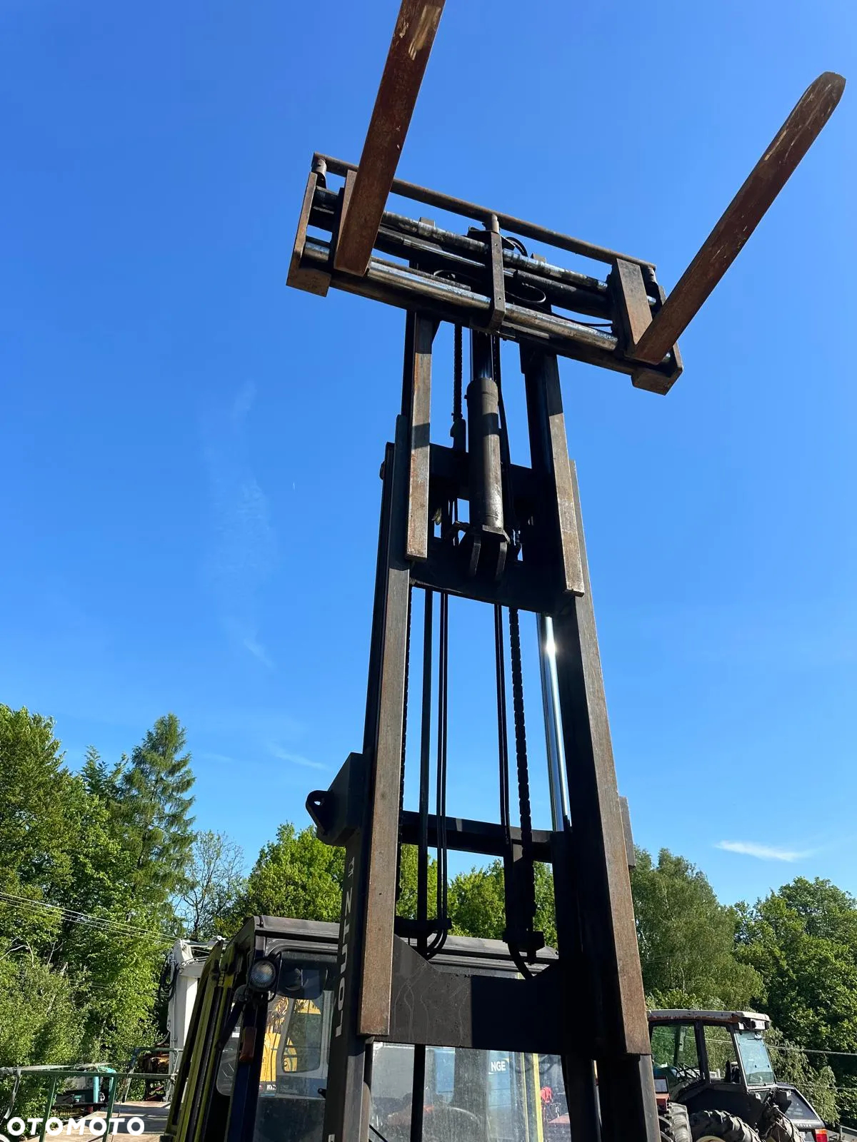 Clark Wózek Widłowy Widlak CLARK Diesel TDL Przesuw Boczny Udźwig 6 Ton - 6