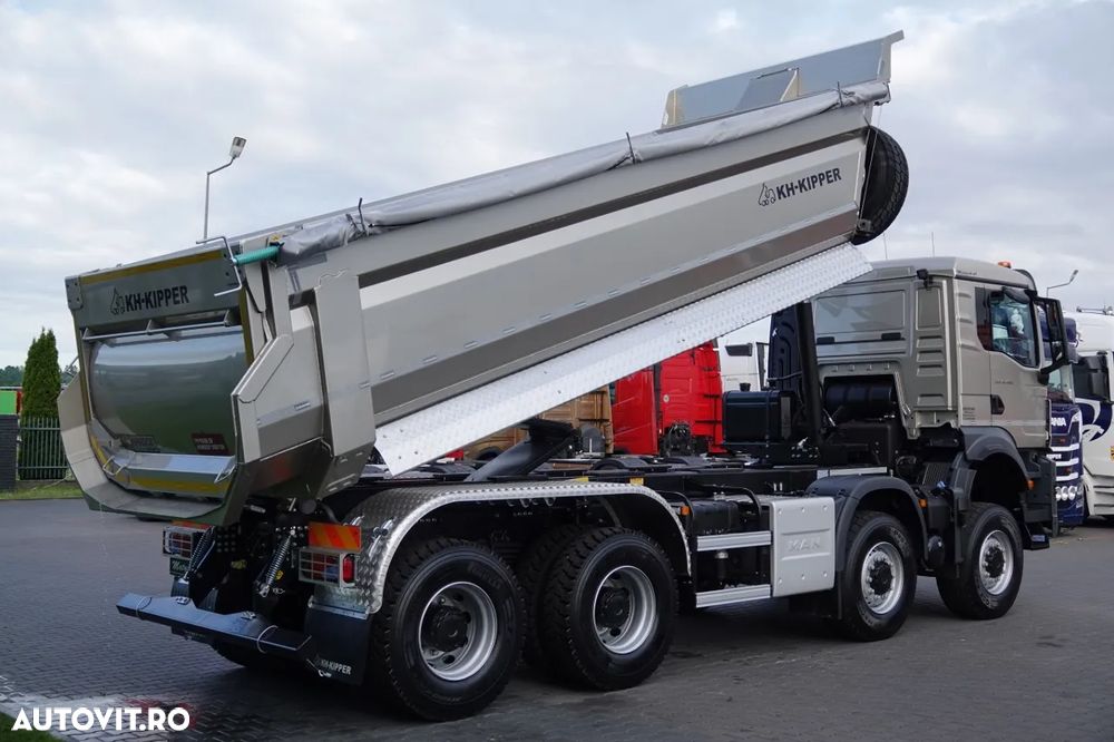 MAN TGS 41.480 / 8X6 / TIPPER SPATE / KH KIPPER / AUTOMAT / NOU DE FABRICĂ / 2025 / - 6