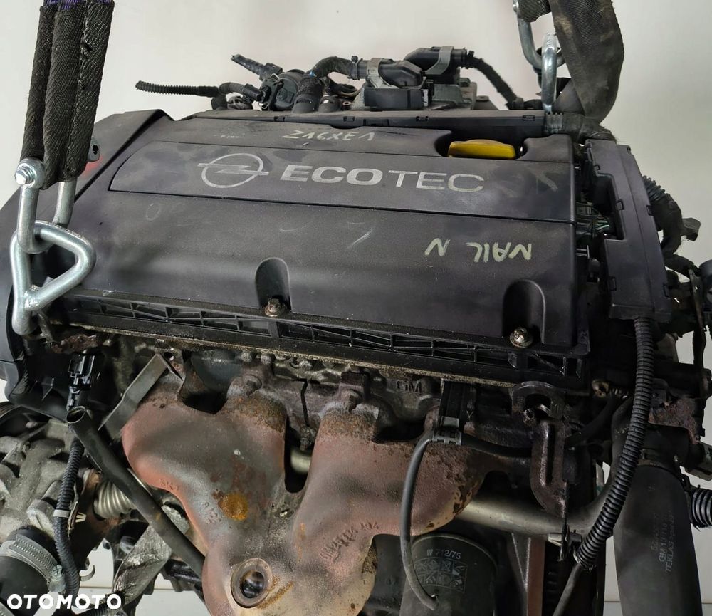 SILNIK KOMPLETNY ASTRA H VECTRA C ZAFIRA B MERIVA 1.6 105KM, Z16XE1 - 1