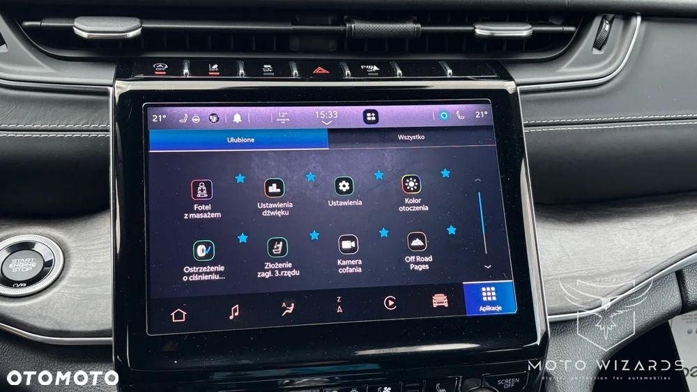 Polskie Menu USA EU Lampy JEEP Wagoneer Grand Cherokee WK2 WL Wrangler RAM DODGE Charger Durango Challenger CHRYSLER Pacyfica - 20