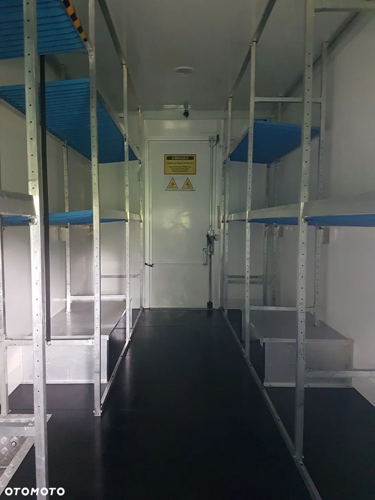 Iveco DAILY KONTENER NISKOPODŁOGOWY 4,43x2,23x2,42 SKLEP FOODTRUCK BAR KLIMA KONIOWÓZ KAMPER - 17