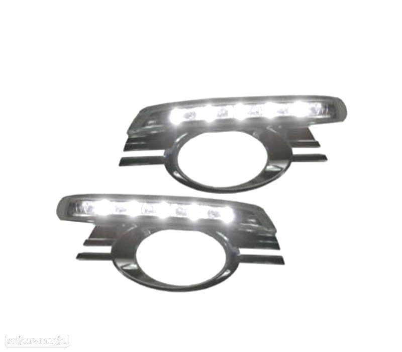 GRELHAS NEVOEIRO LUZ DIURNA LED MERCEDES C W204 07-10 - 2