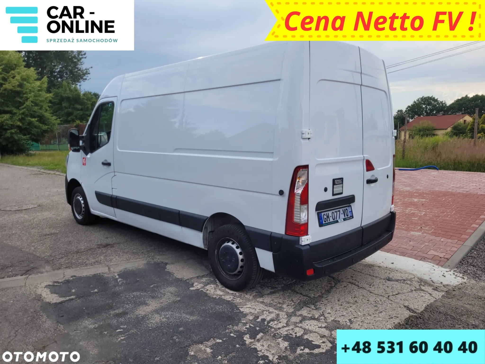 Renault MASTER LIFT*NOWY MODEL*2.3 150 KM*Euro 6*L2H2*PDC*FV23% - 5