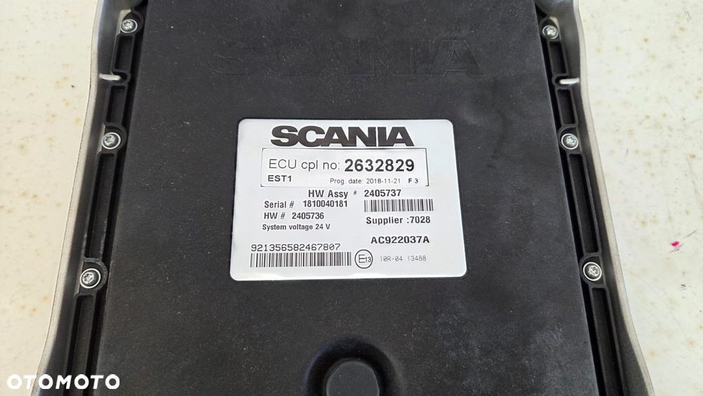 Sterownik komputer osi skrętnej Scania 2405737 - 1
