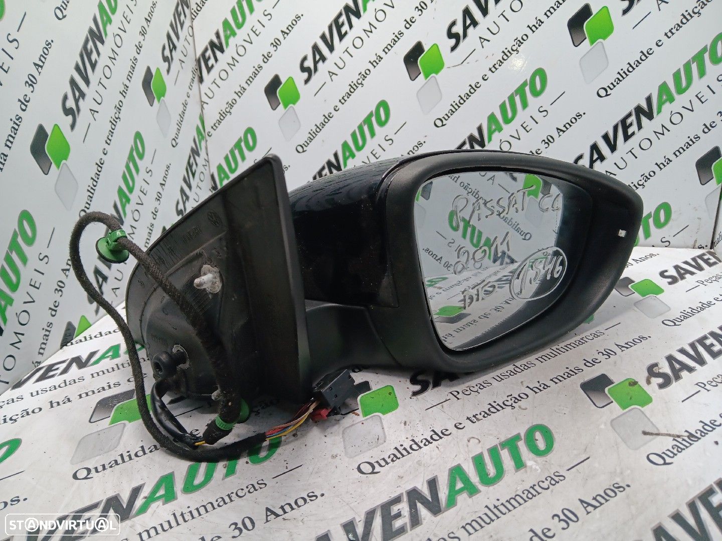 Espelho Retrovisor Dto Electrico Volkswagen Passat Cc (357) - 1