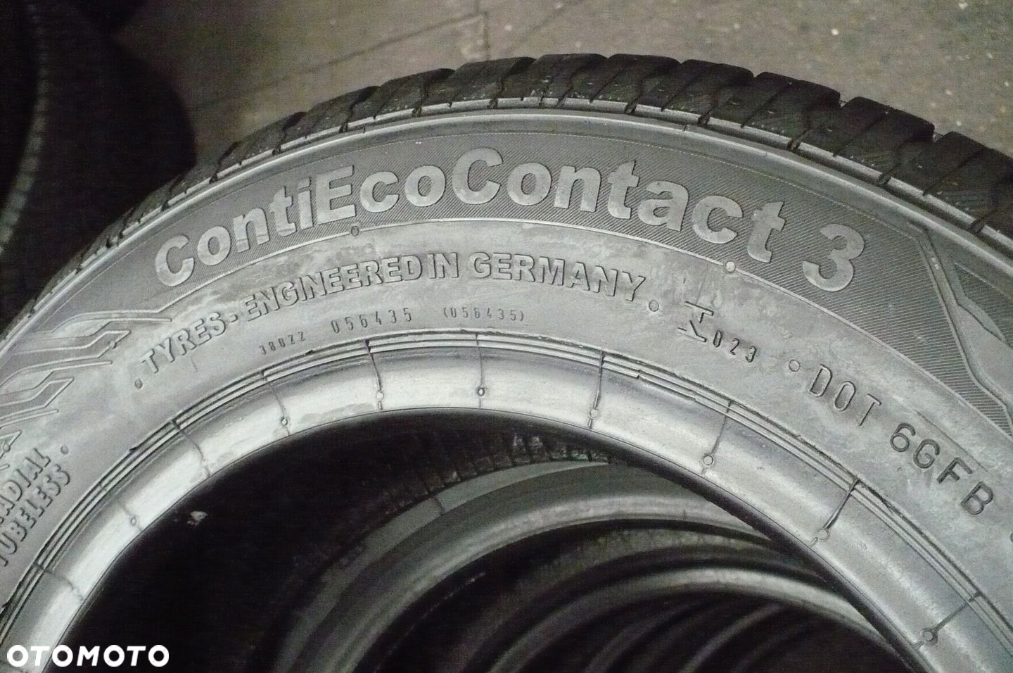 CONTINENTAL EcoContact 3 165/70R13 6,6mm 2023 - 4