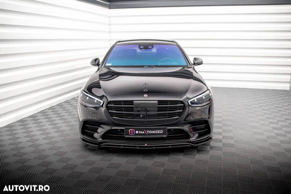 Pachet Exterior Prelungiri compatibil cu Mercedes S Class W223 AMG Line Maxton Design - 1