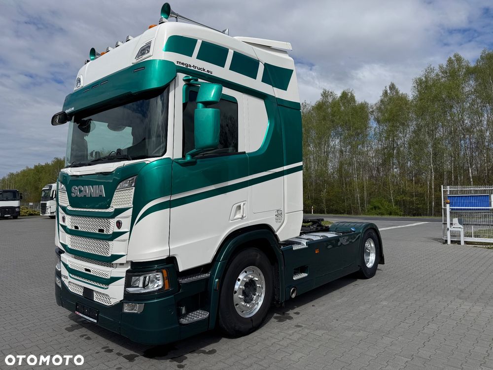 Scania R500 ŁADNA I BOGATA PRZÓD/TYŁ PODUSZKI - 2