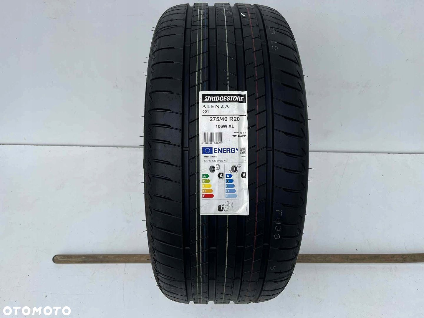 OPONA LETNIE BRIDGESTONE ALENZA 001 275/45/20 106W XL NOWA 2023R - 1