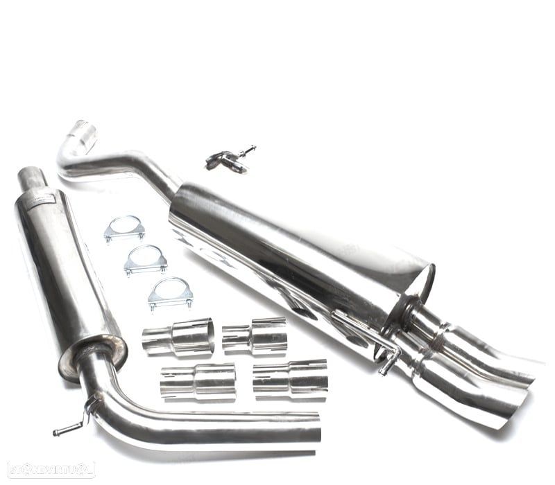 PANELA DE ESCAPE VOLKSWAGEN VW POLO 9N 01-05 DUPLA - 1