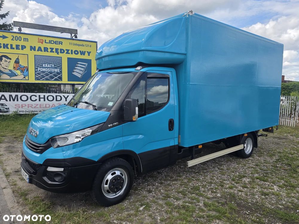 Iveco 35c14 Kontener+Winda