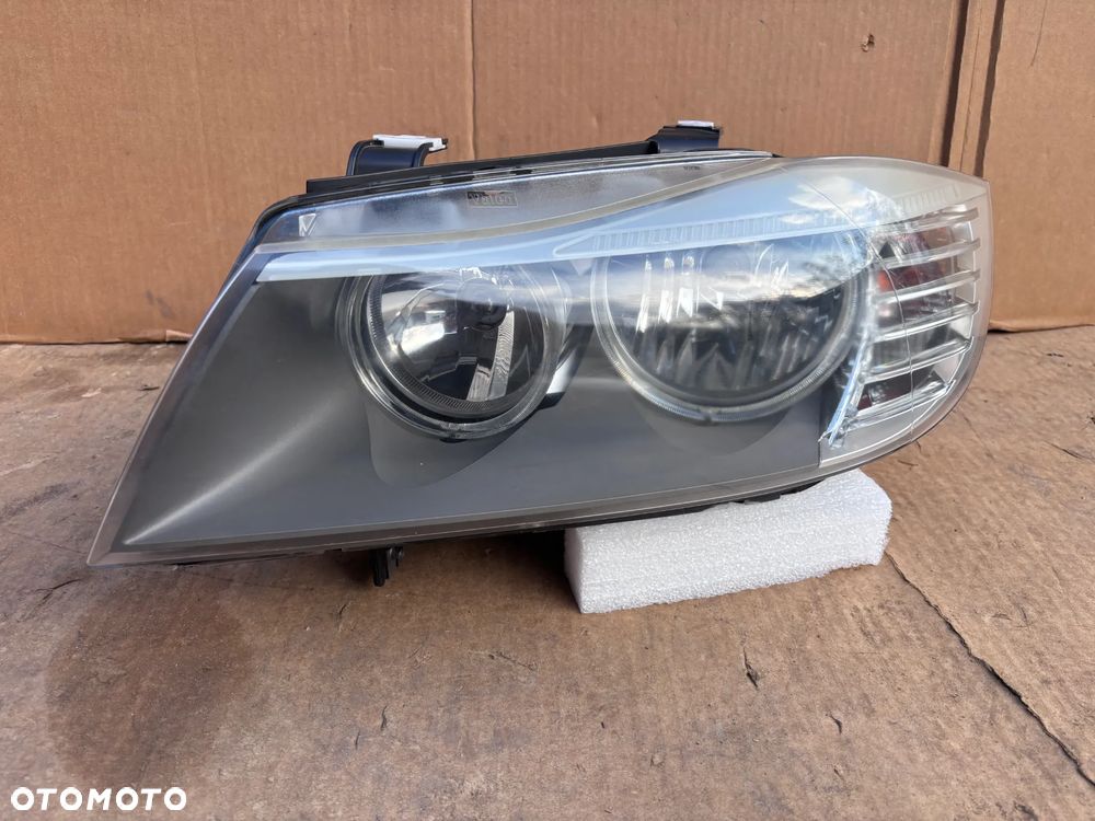 Lampa Przednia Prawa Lewa Oryginalna BMW 3 Lift E90 E91 LCI Zwykła H7 Reflektor Europa 7202574 7202573 - 11