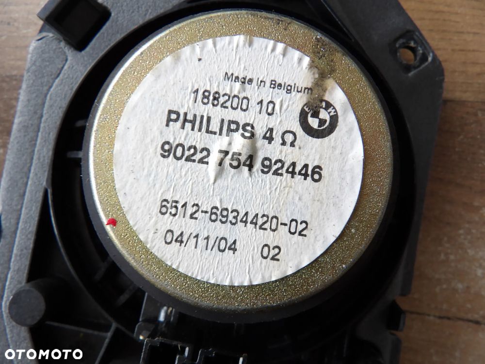 BMW - E60,E61 - GŁOŚNIKI - PRAWY/LEWY - CENA ZA 1 SZT - 6934419  6934420 - 3
