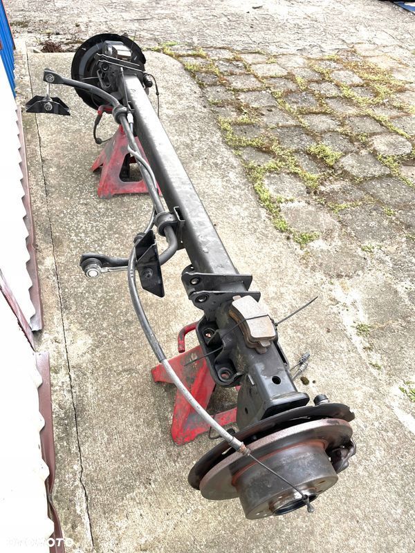 MASTER 3 MOVANO B 10- Oś Tylna Belka blaszak - 6