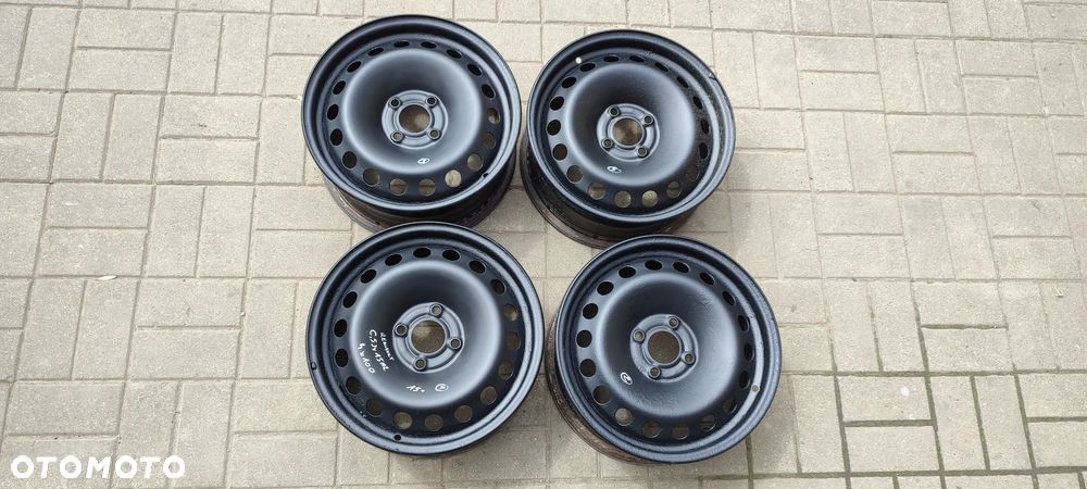 FELGI 4x100 6,5J x15 CALI RENAULT MEGANE II CLIO KOMPLET 4 SZTUKI - 1