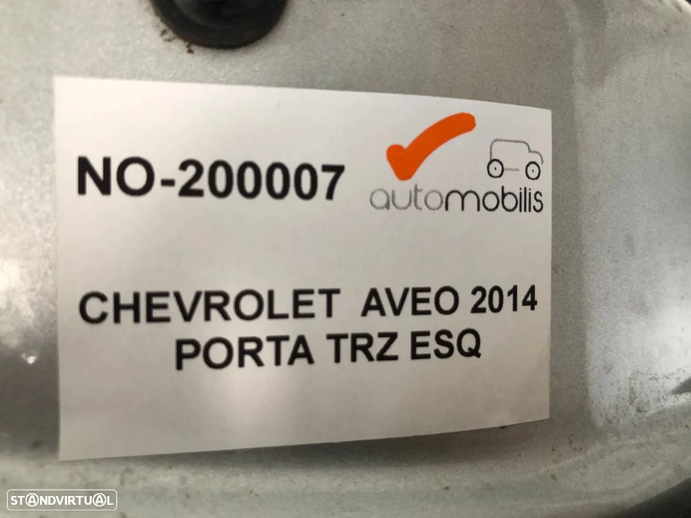 Porta Traseira Esquerda CHEVROLET AVEO Saloon (T300) Ref. 42357429 - NO. 200007 - 2