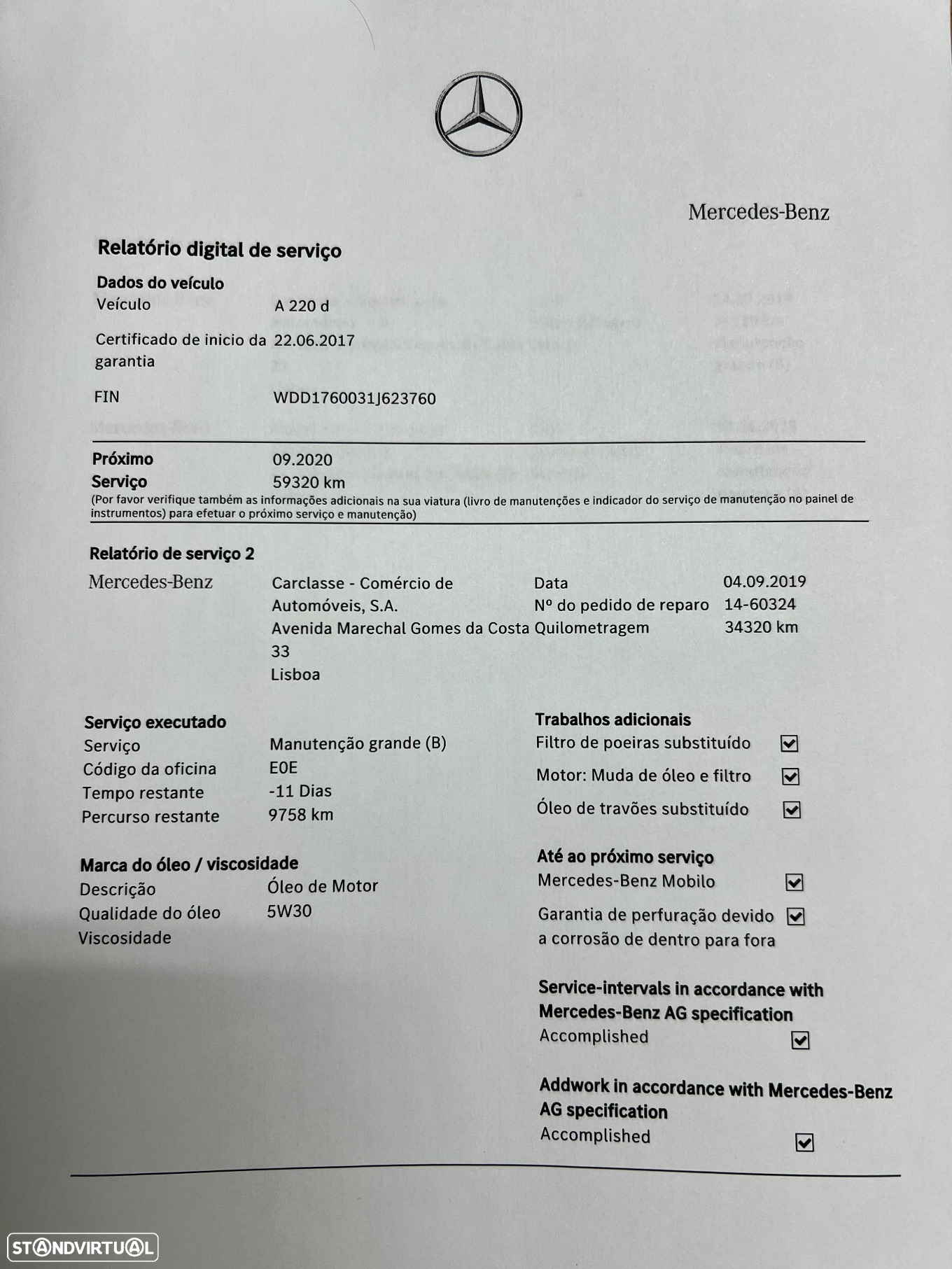 Mercedes-Benz A 220 d AMG Line Aut. - 38