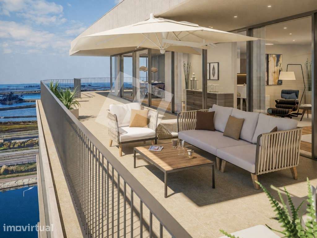 Apartamento T2 C/ Vista Ria | Centro de Aveiro - Grande imagem: 5/21