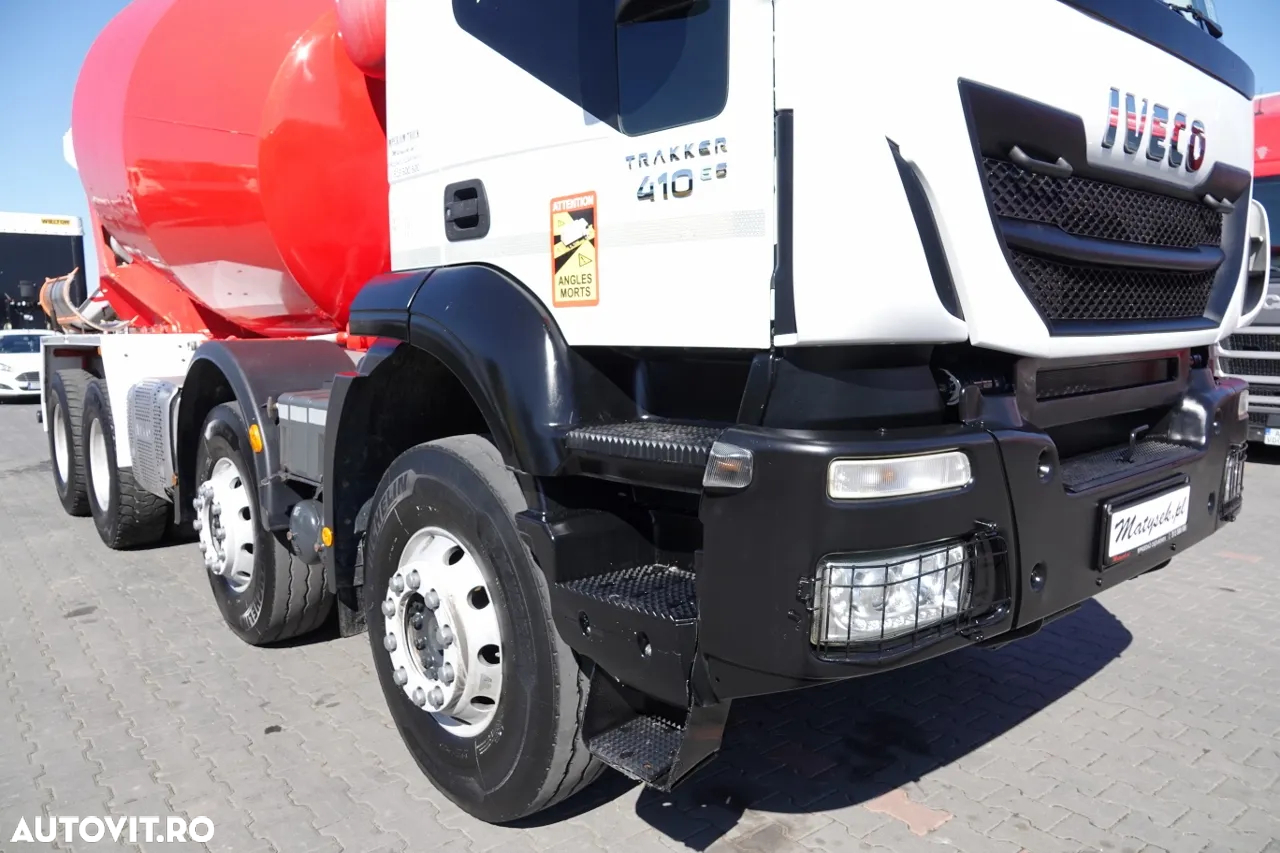 Scania TRAKKER 410 / 8X4 / BETONĂ 9 M3 / PUTZMEISTER / EURO 6 - 5